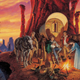 The Shadow Rising cover by Darrell K. Sweet.